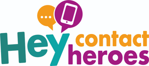 Logo Hey Contact Heroes